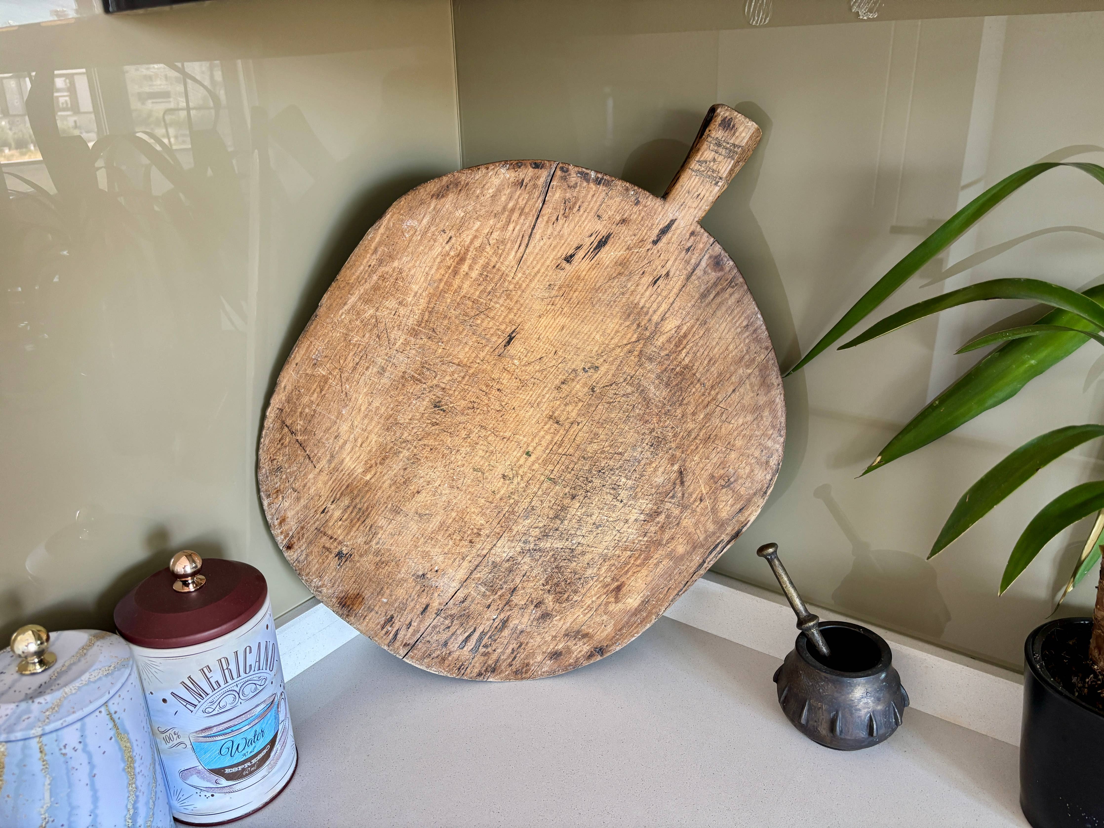 Vintage Turkish Wooden Bread Board II