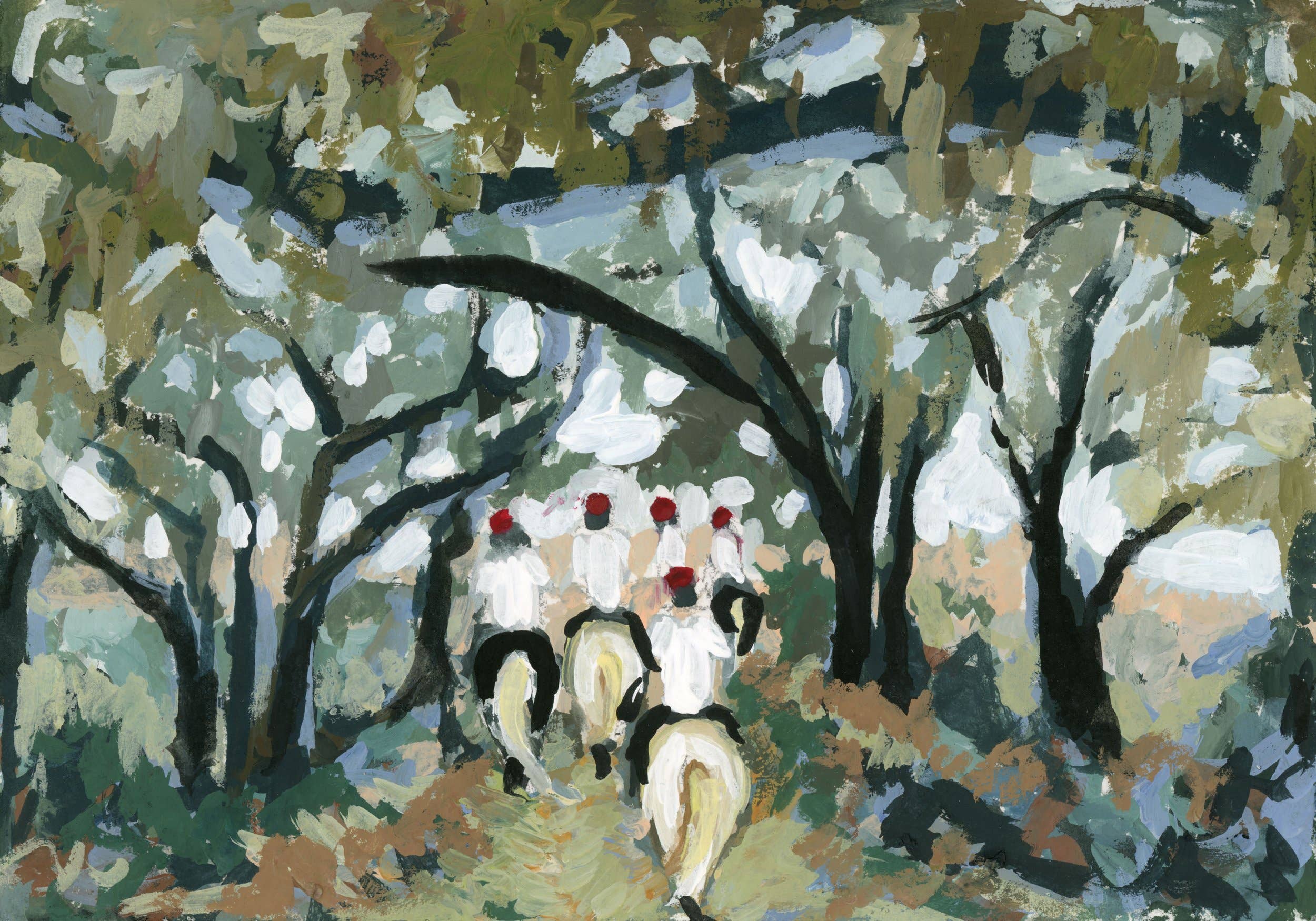 The Hunt (Horizontal Print): 8x10