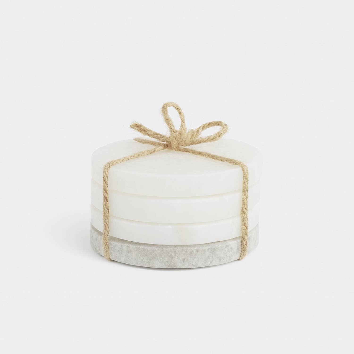 Alabaster Coasters, Set of 4
