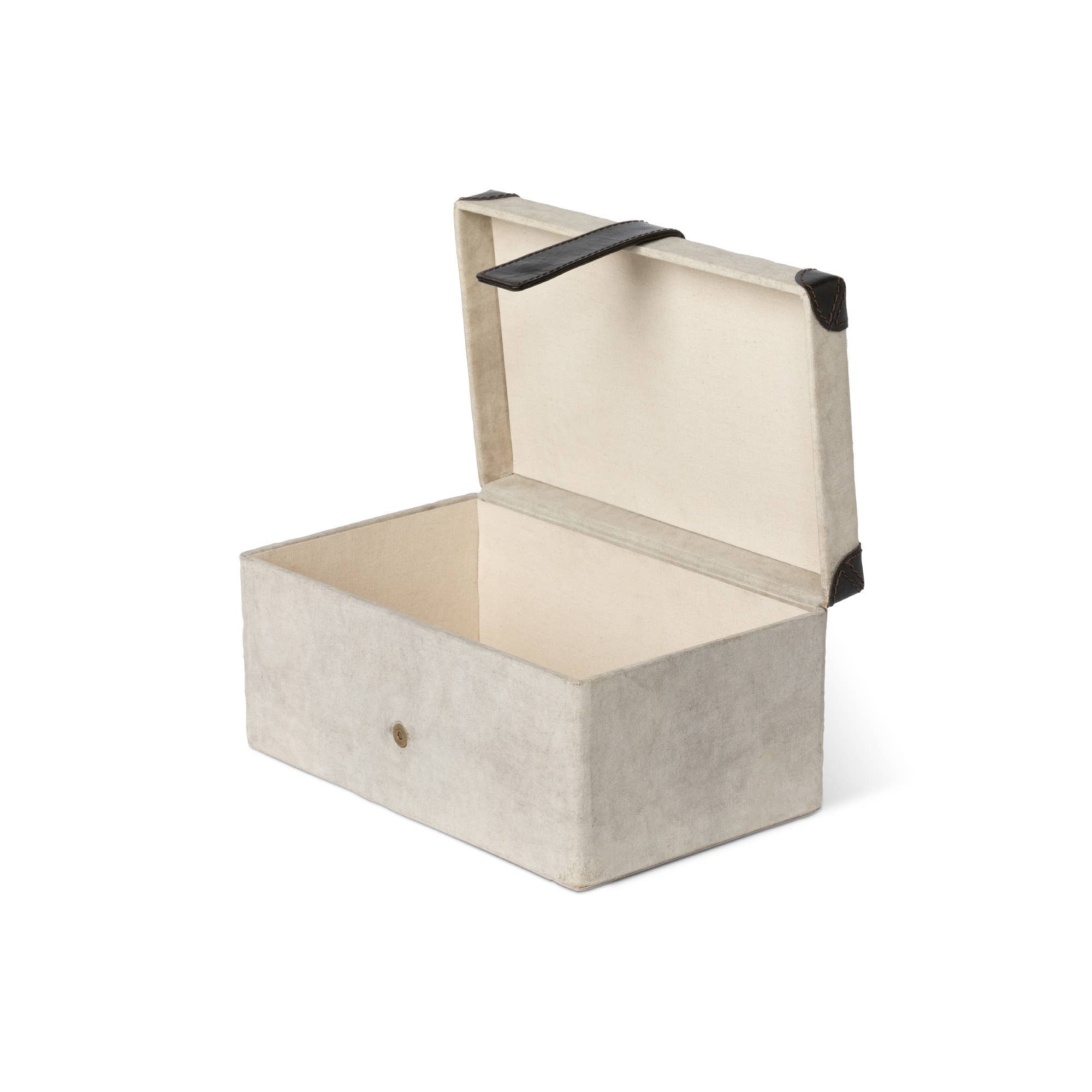 Parker Antique Canvas Storage Box