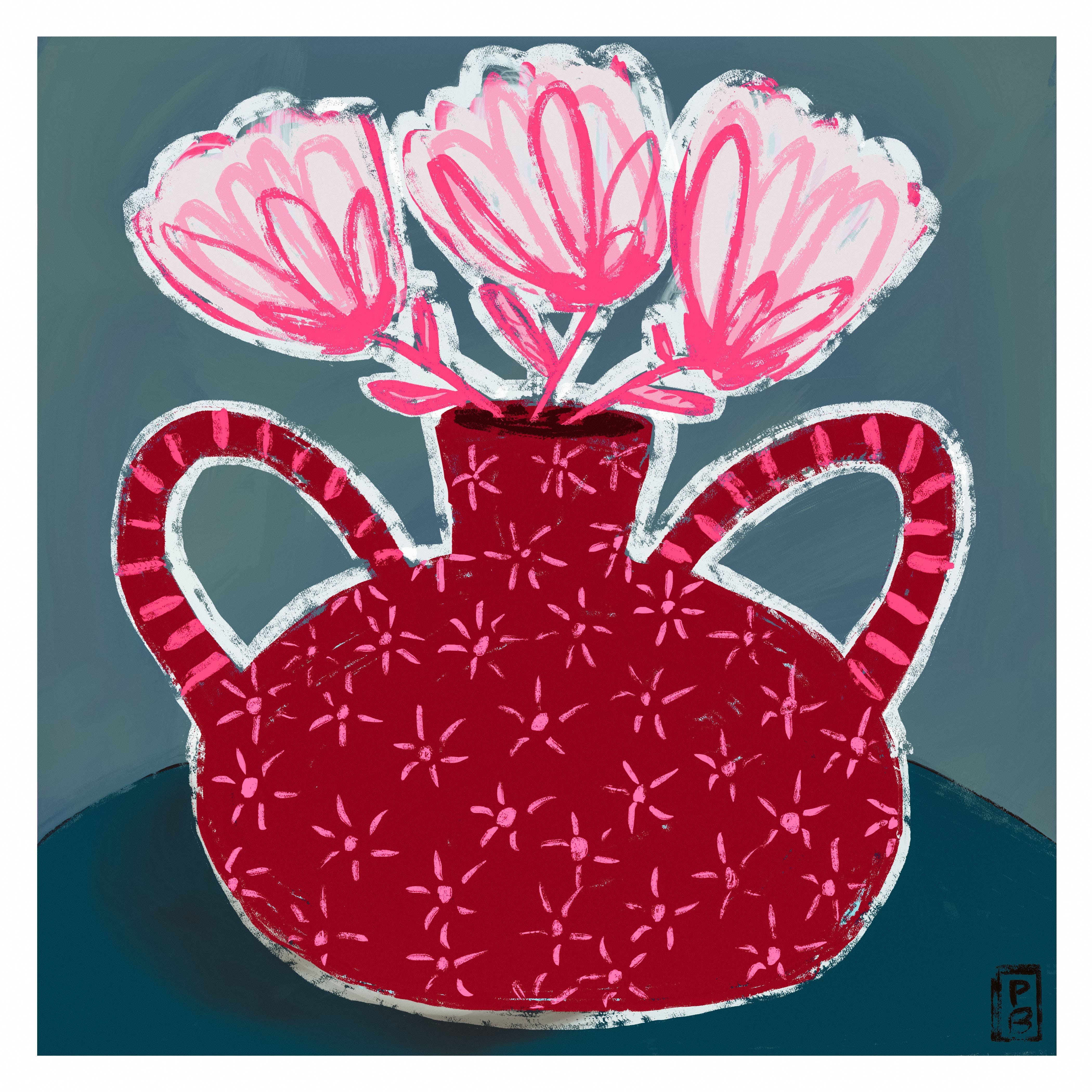 "Still Life No. 28" Giclée Fine Art Print: 12x12