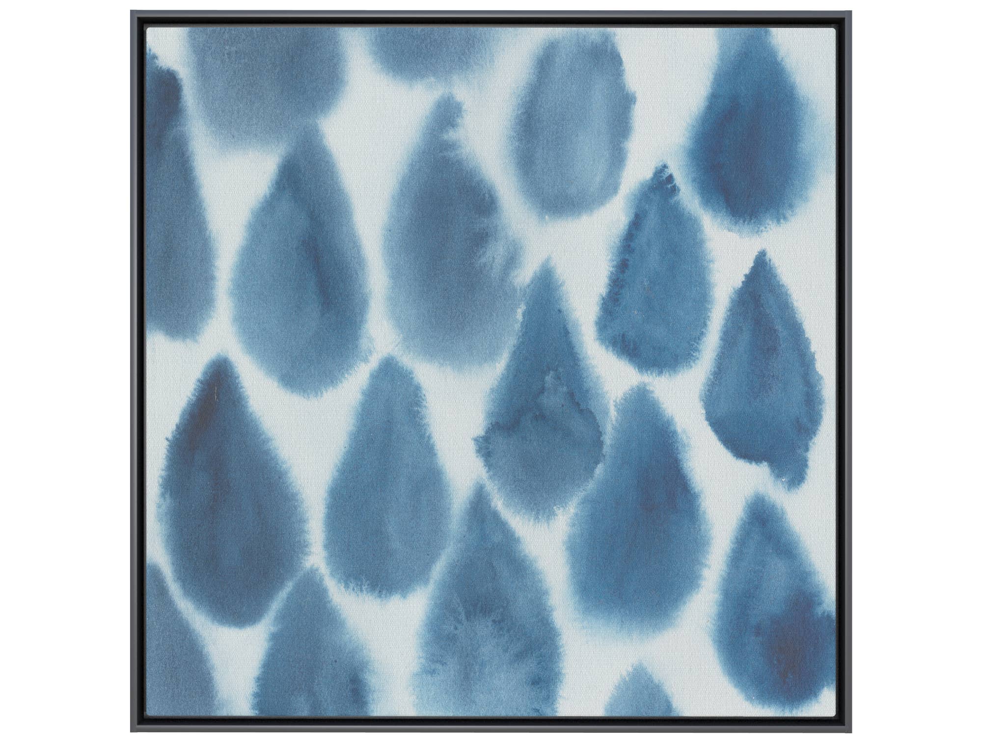 Indigo Bleed III: Gallery Wrap / 20x20"