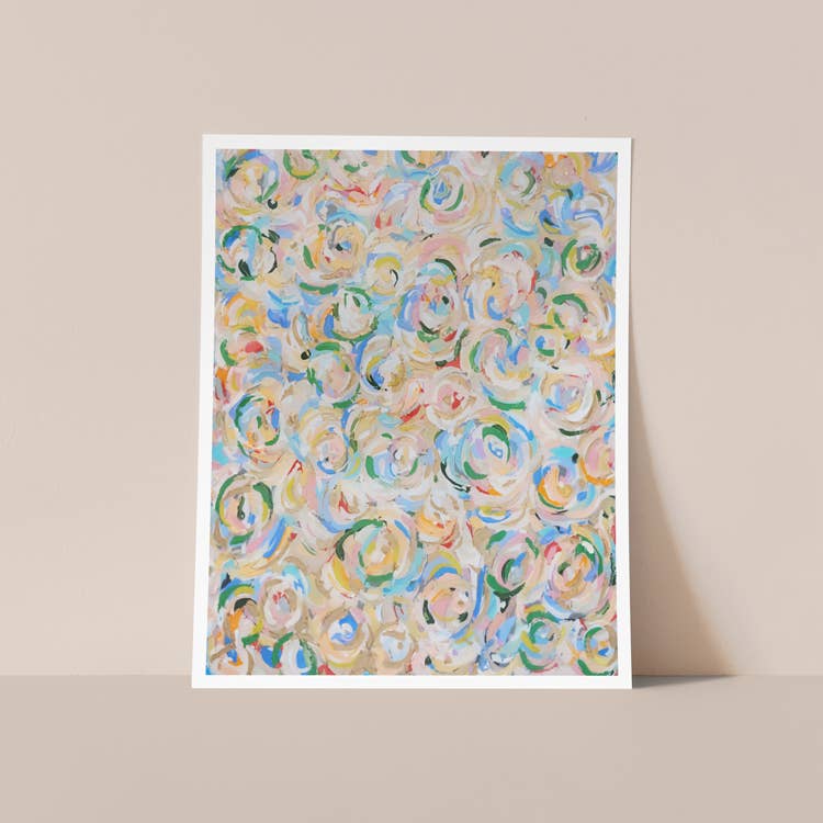 Lee Swirls Abstract Print: 8x10