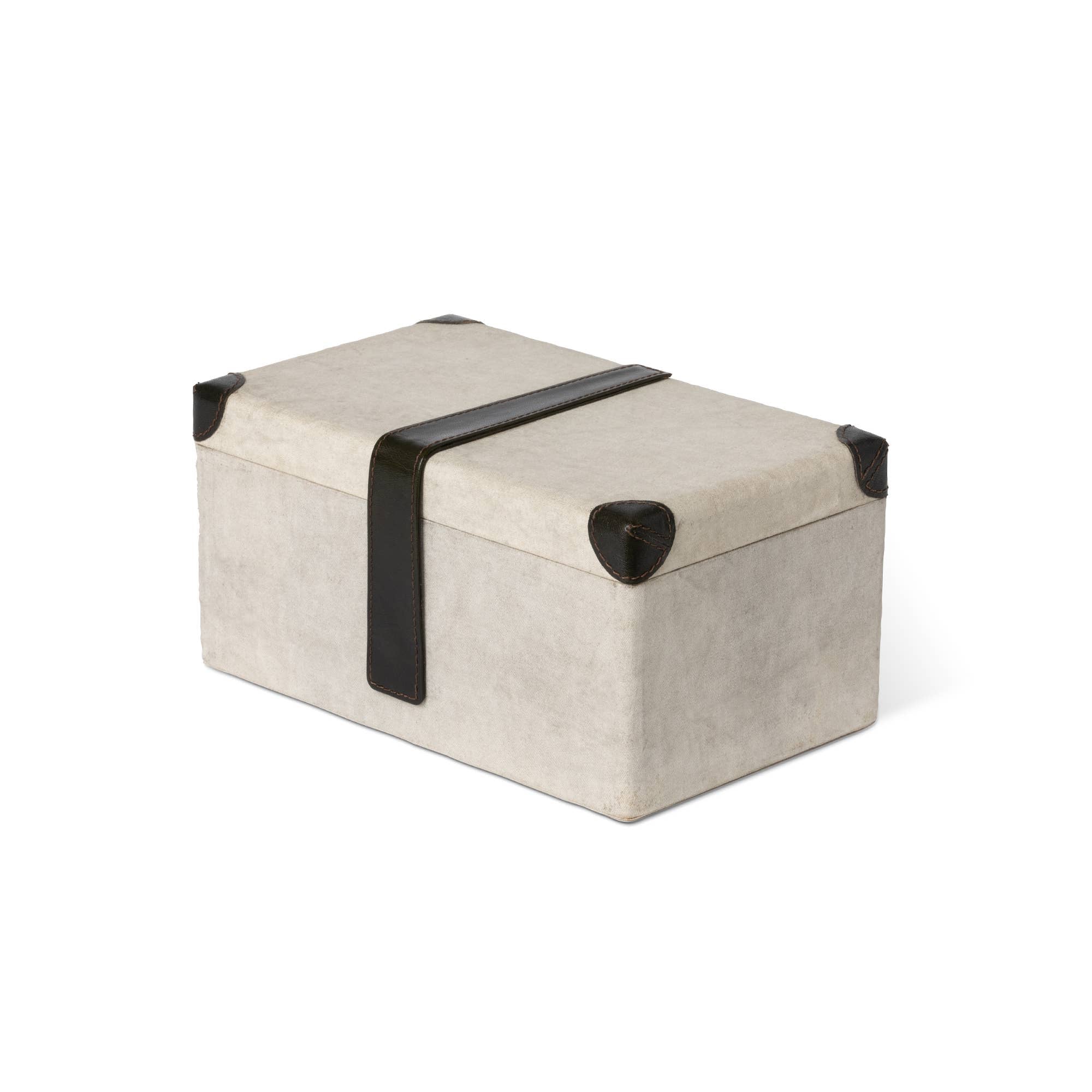 Parker Antique Canvas Storage Box