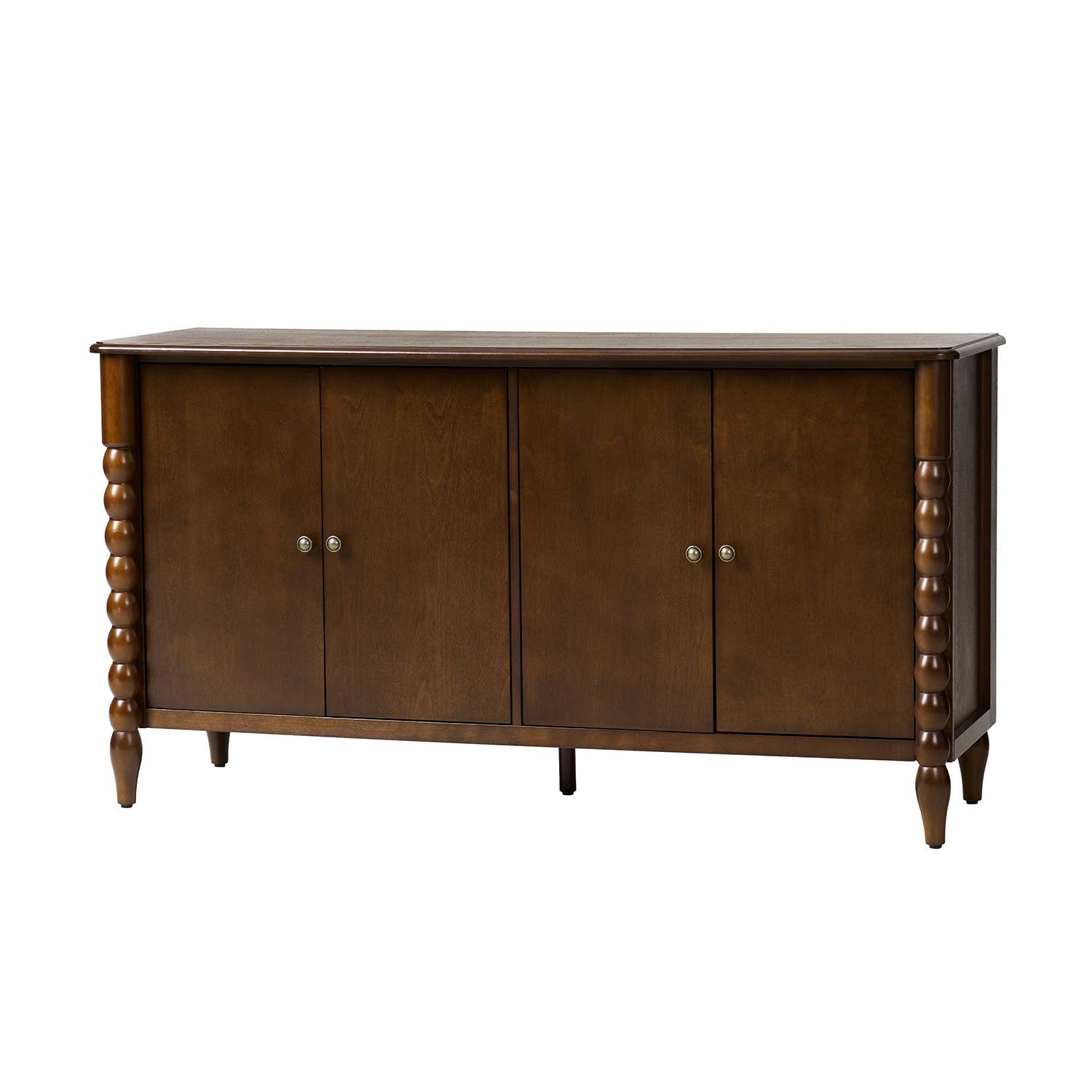 Alex 4-Door Sideboard: Teak