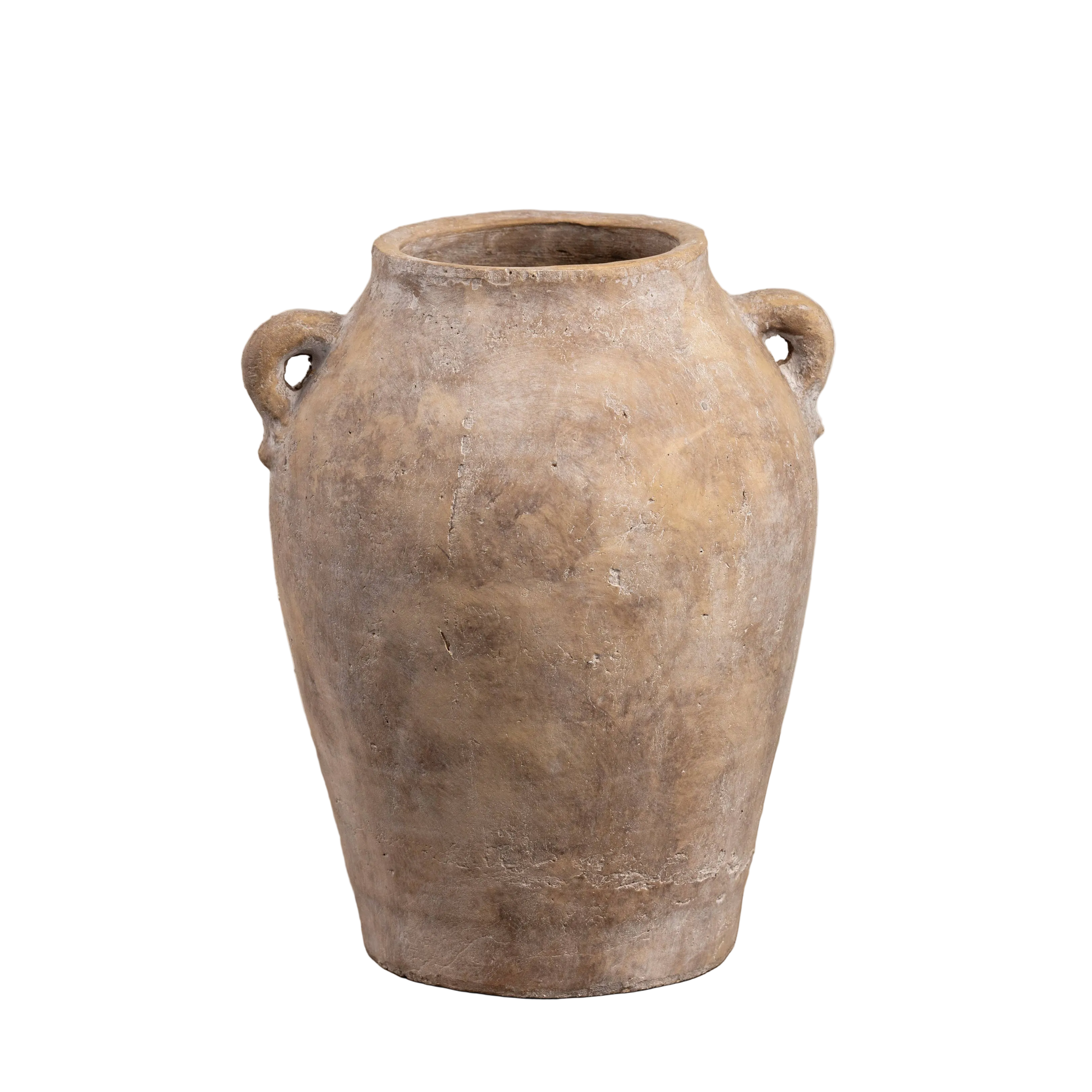 Mary Vintage Terracotta Vase with Handles