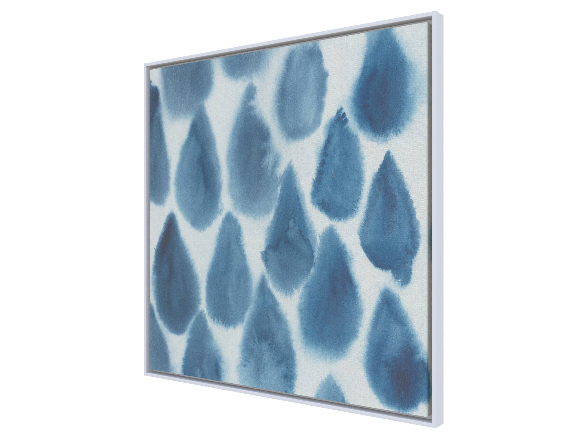 Indigo Bleed III: Gallery Wrap / 20x20"