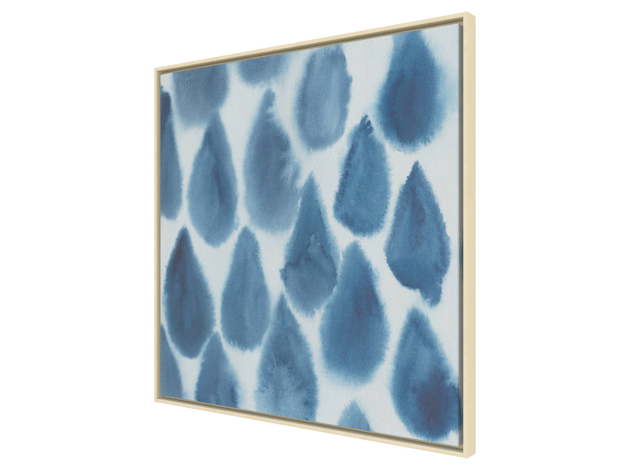 Indigo Bleed III: Gallery Wrap / 20x20"