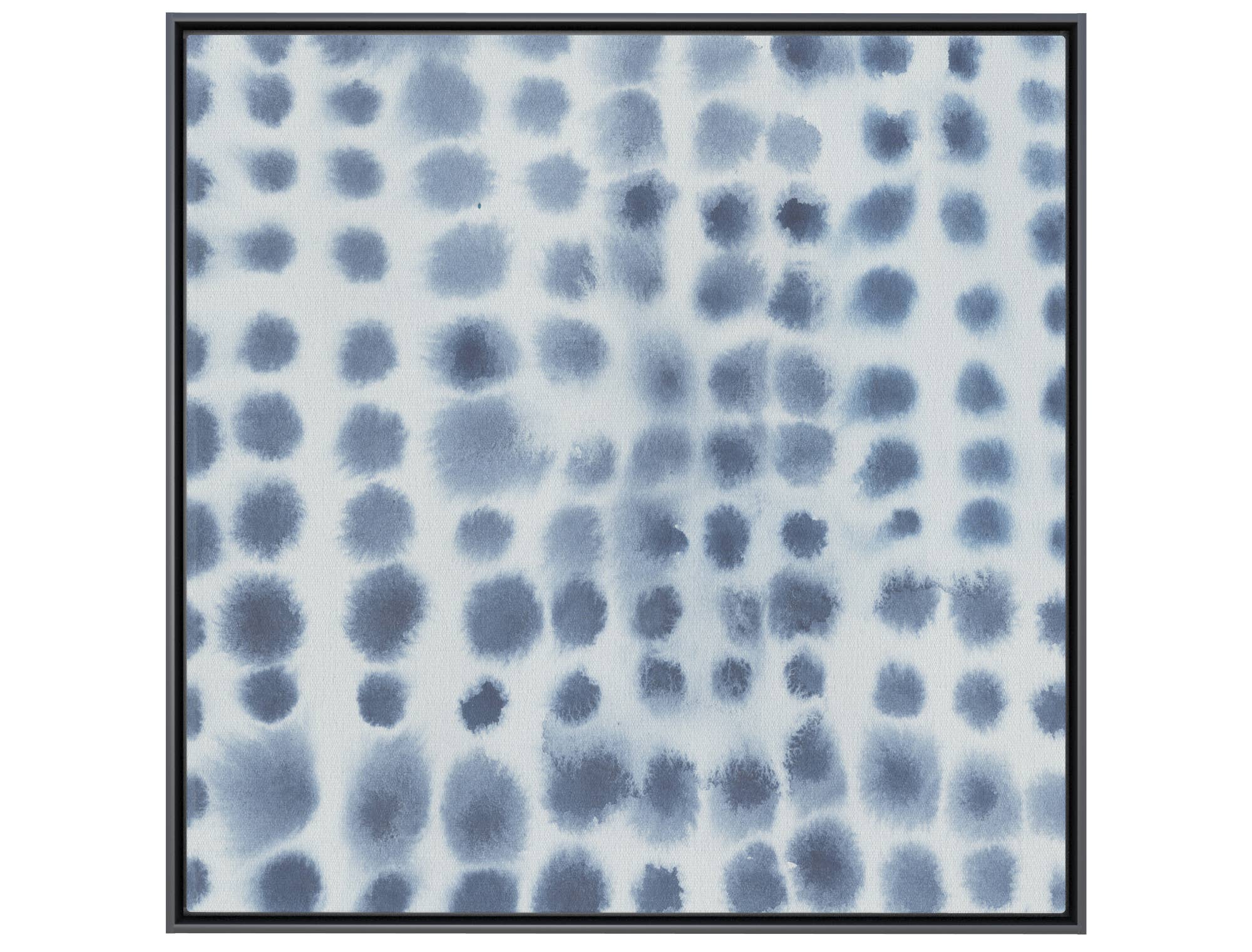 Indigo Bleed VI: Gallery Wrap / 16x16"