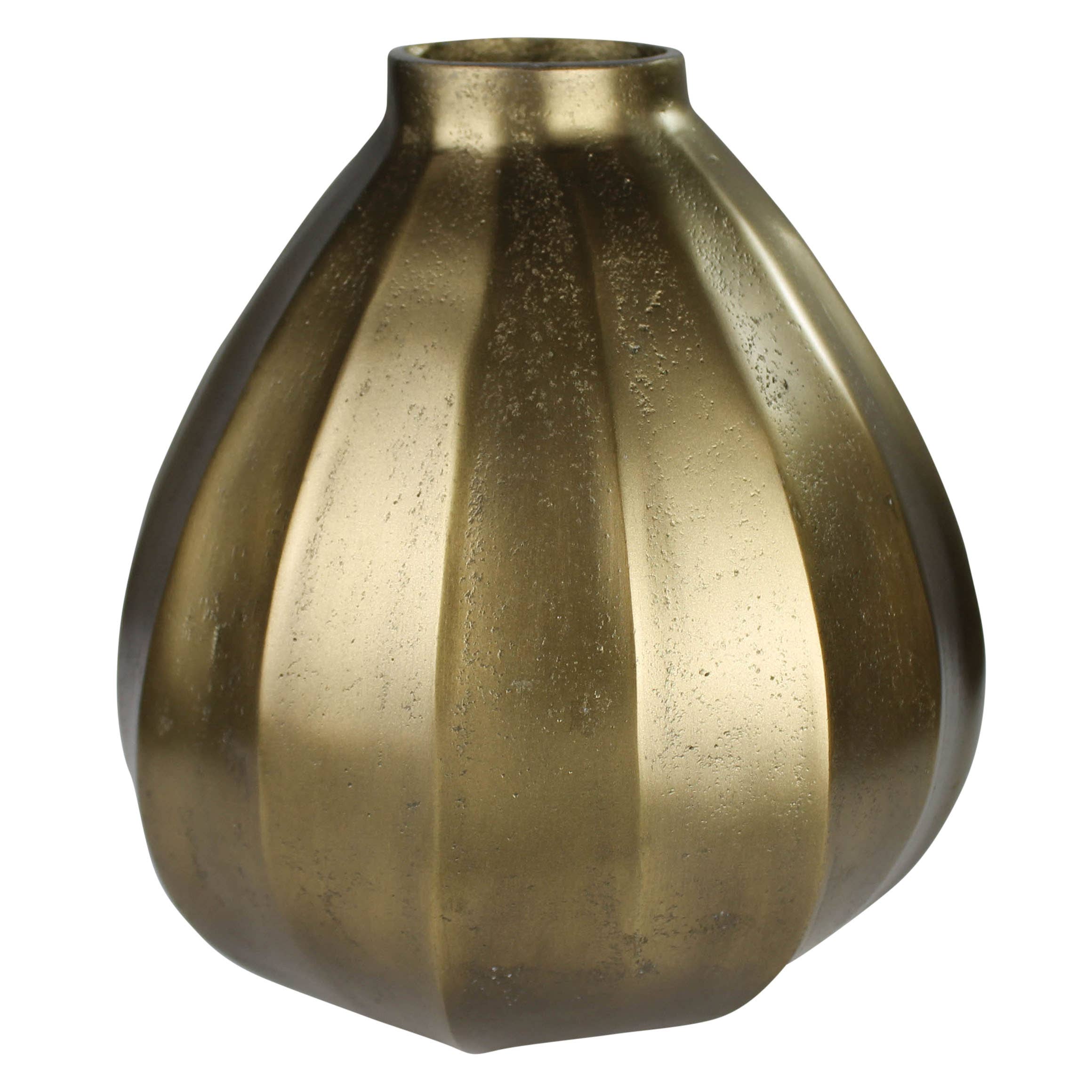 Calabaza Brass Vase