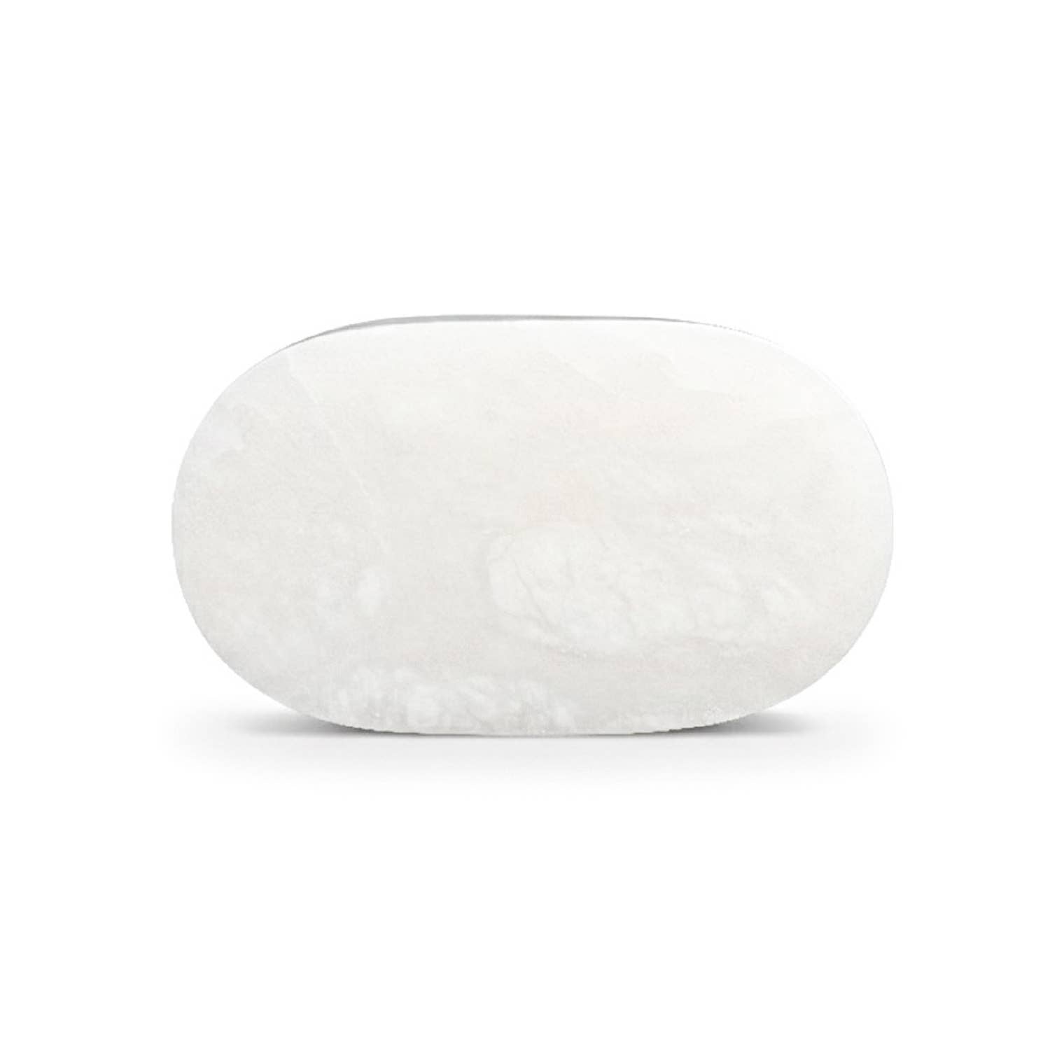 White Alabaster Oval Display Box, 7"x4"x1.5"