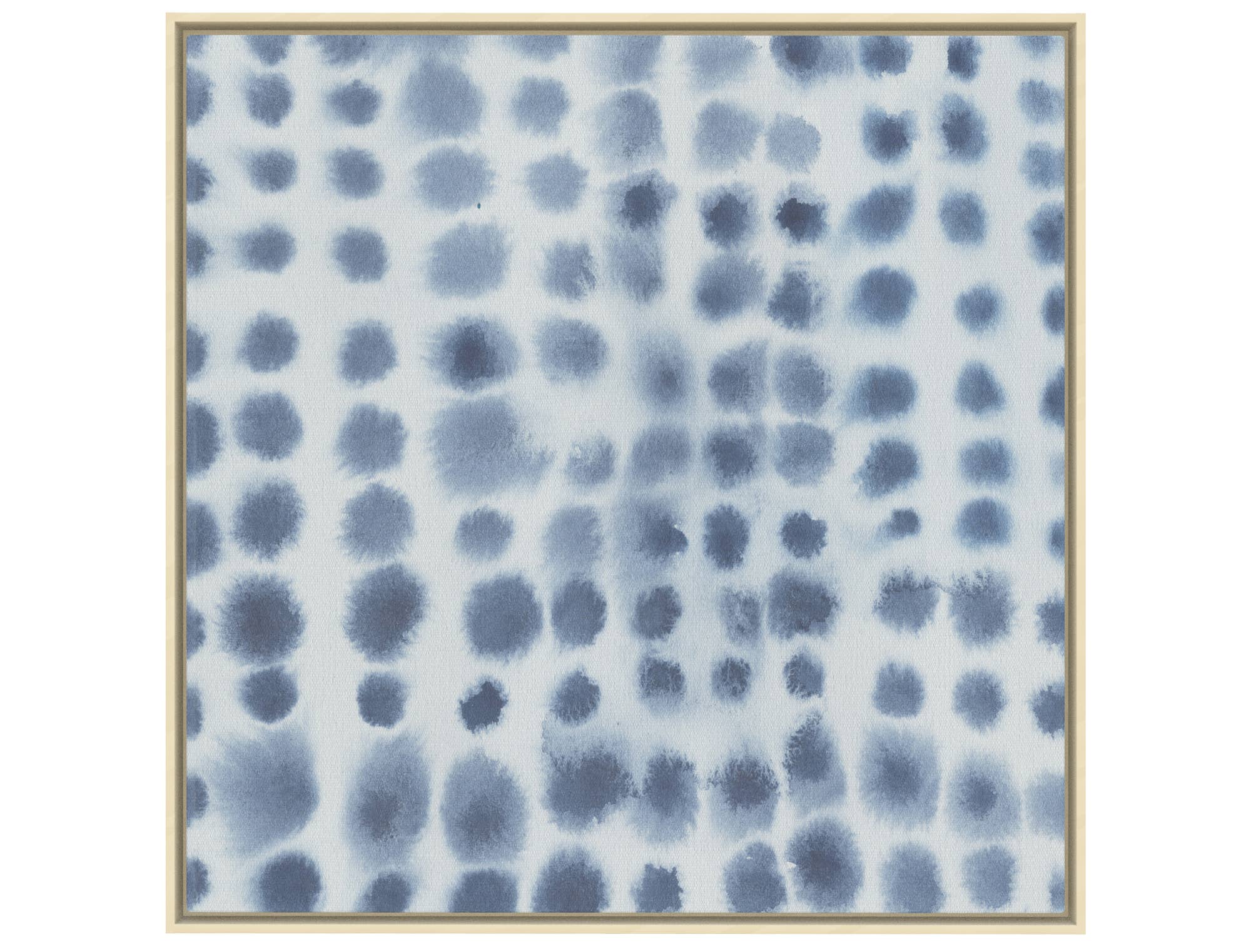 Indigo Bleed VI: Gallery Wrap / 16x16"