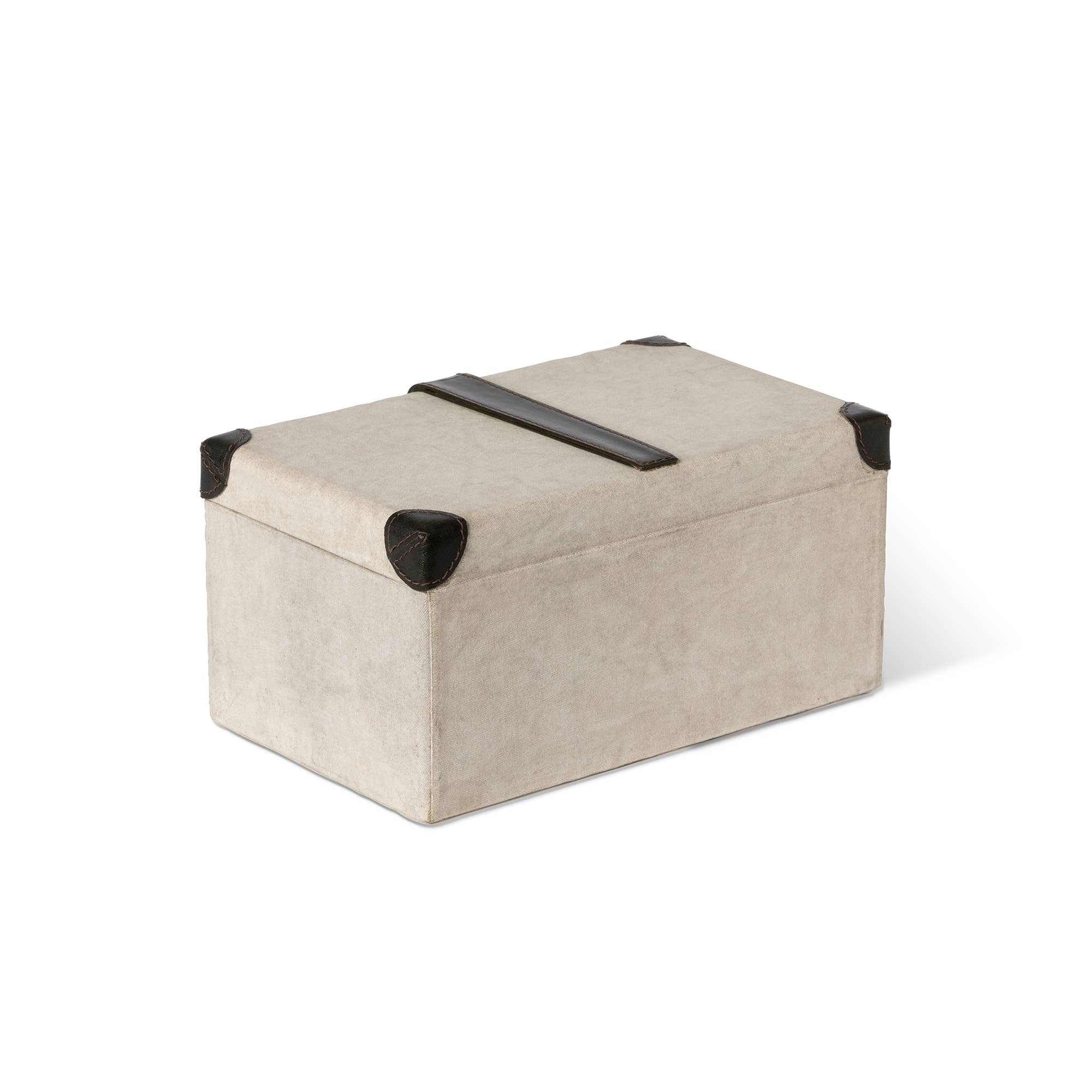 Parker Antique Canvas Storage Box