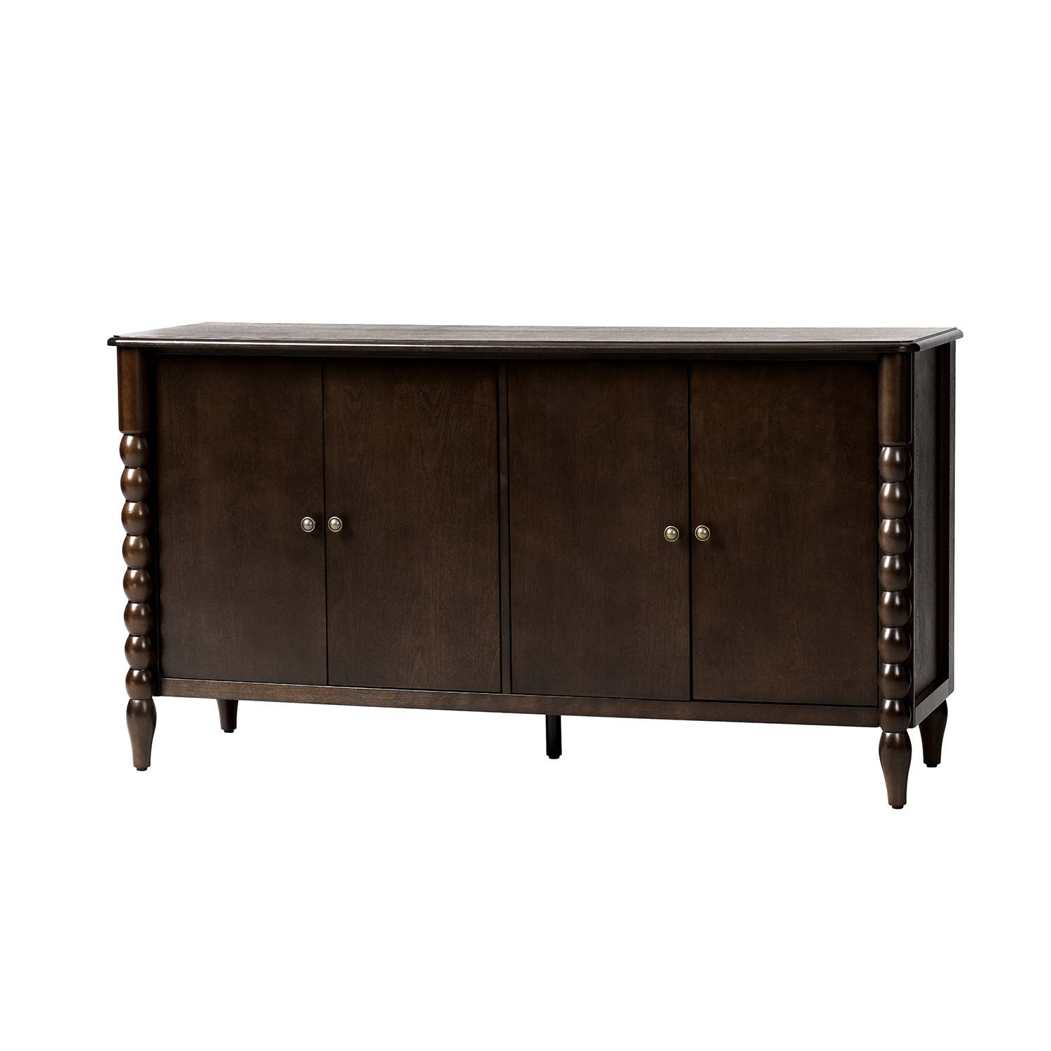 Alex 4-Door Sideboard: Teak