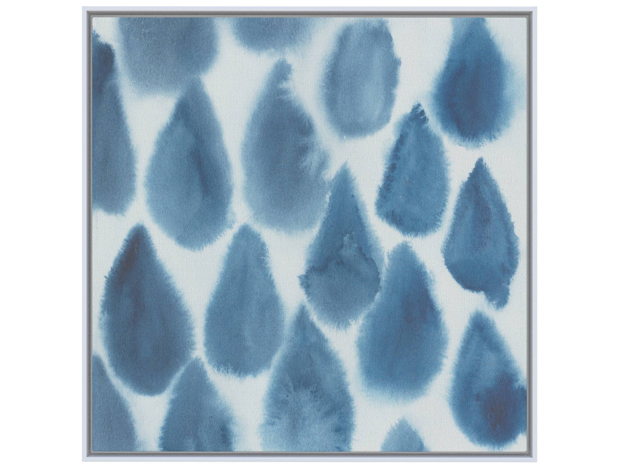 Indigo Bleed III: Gallery Wrap / 20x20"