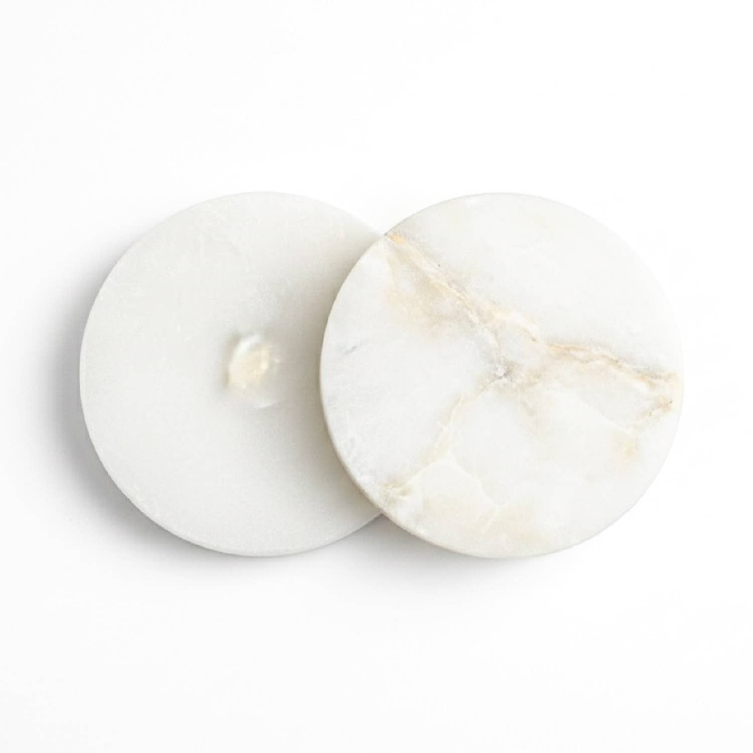 Alabaster Coasters, Set of 4