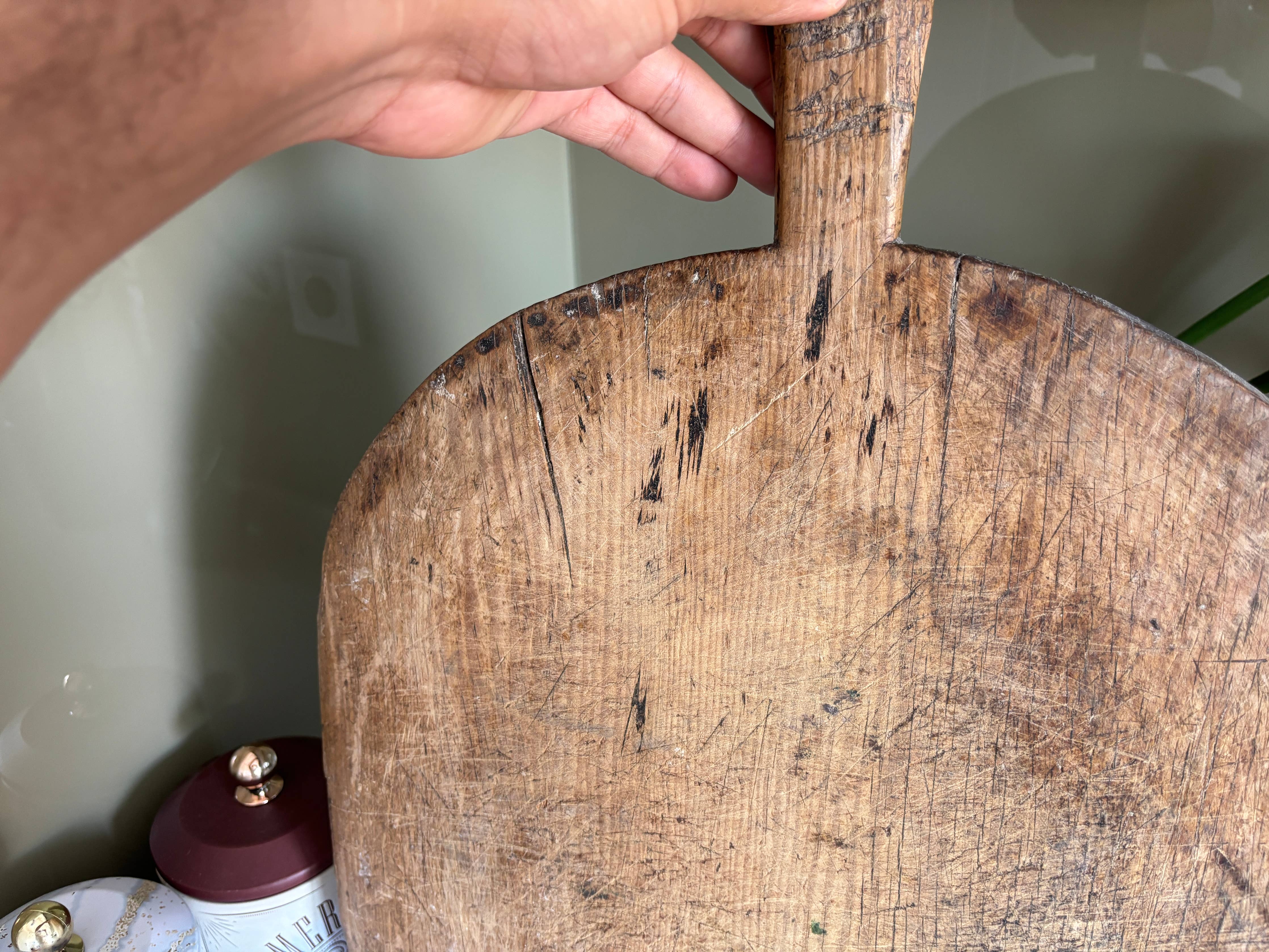 Vintage Turkish Wooden Bread Board II