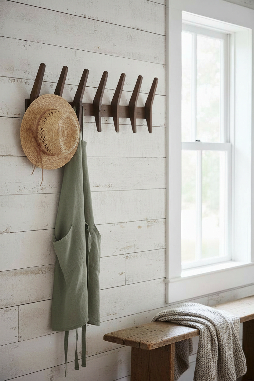 Large Wooden Wall Hanger