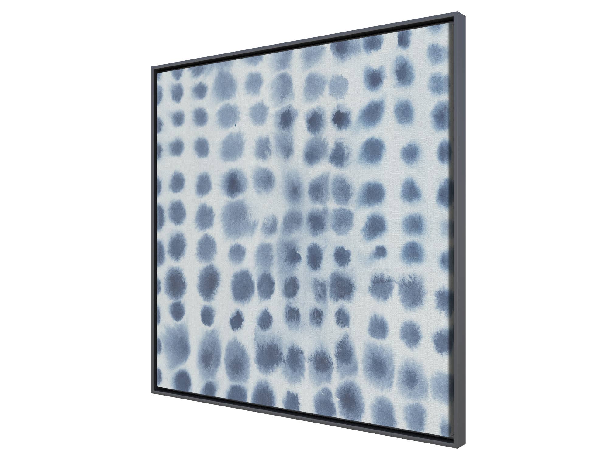 Indigo Bleed VI: Gallery Wrap / 16x16"