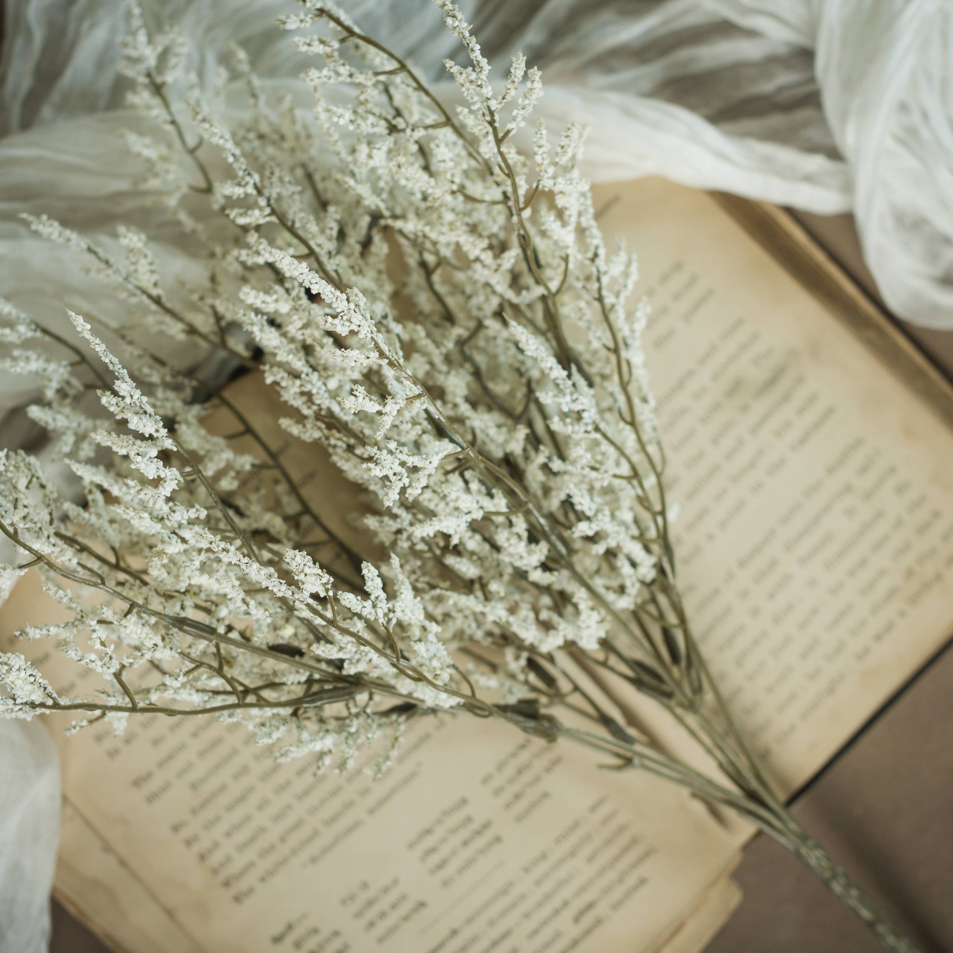14.5" WHITE DANCE PLANT BUSH