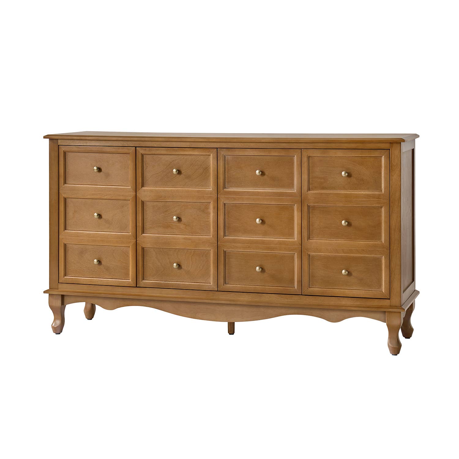 Aggie 58" Wide 4 door Sideboard: Acorn