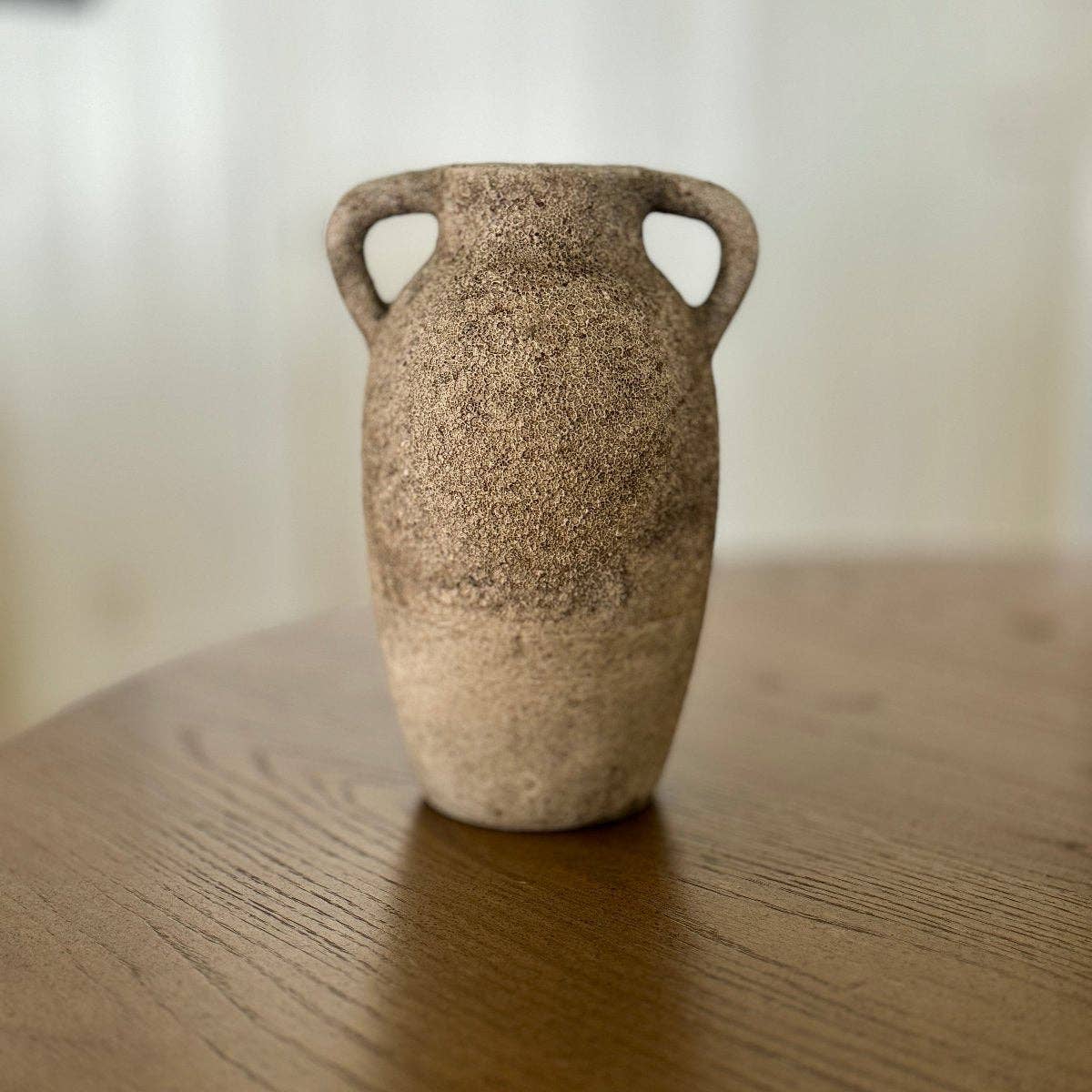 Elexa Tall Double Handled Vase