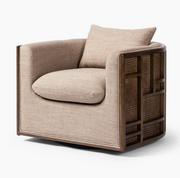June Swivel Chair- Alcala Fawn