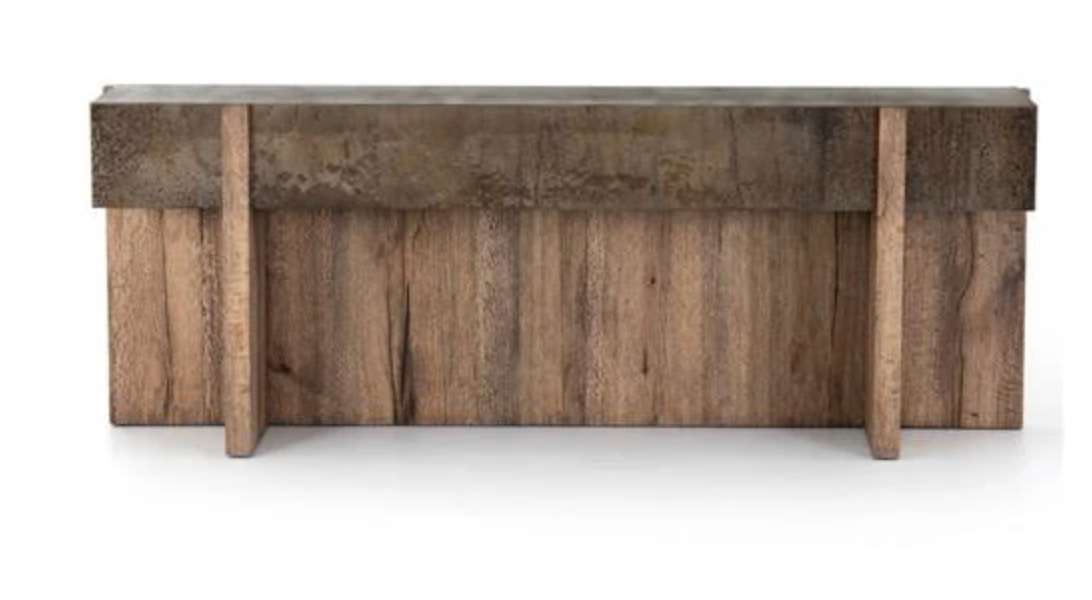 Bingham Dining Table- Distressed Iron