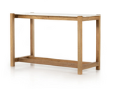 Scout Bar Table- Honed Wheat Marble- Counter