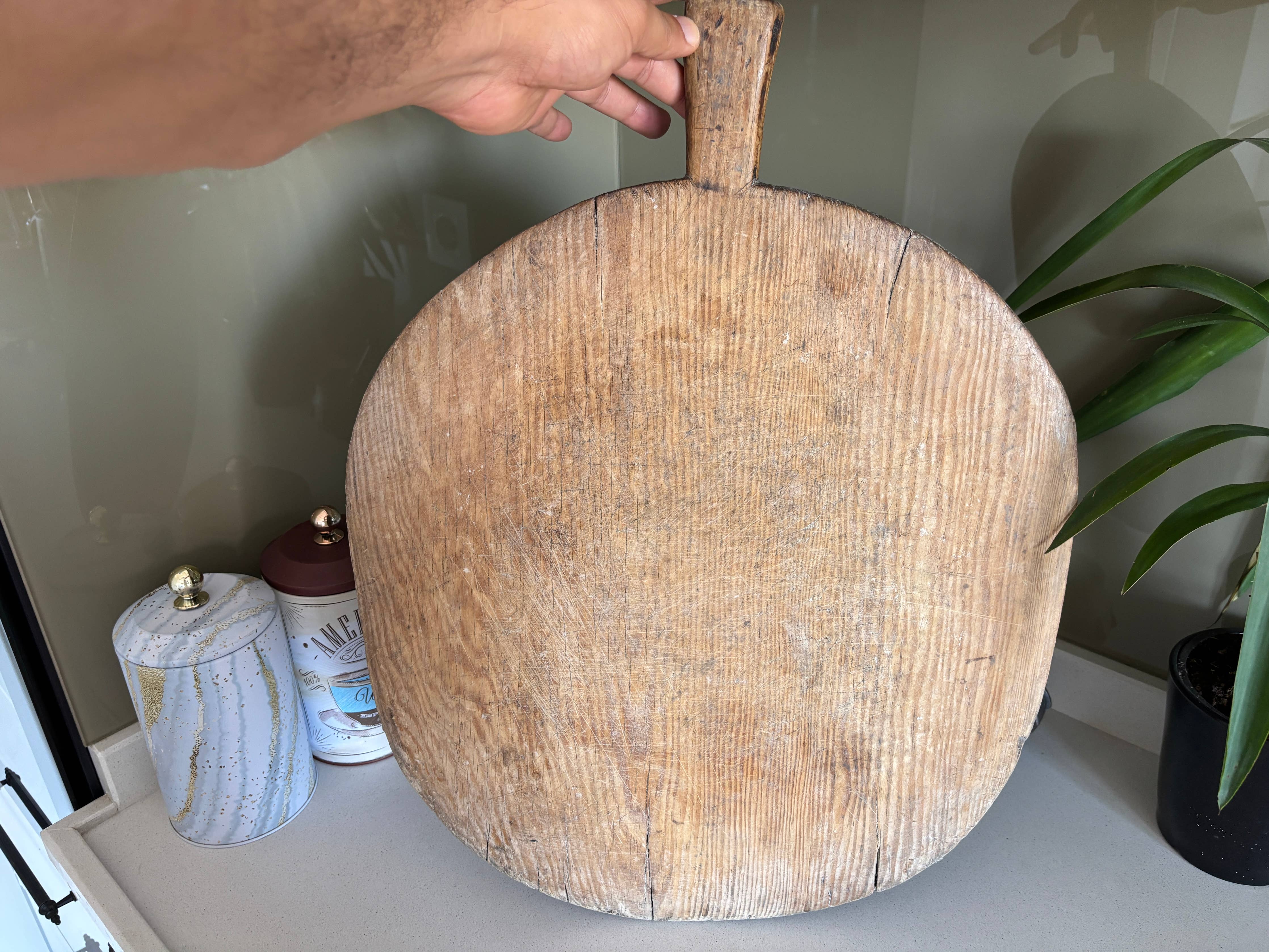Vintage Turkish Wooden Bread Board II