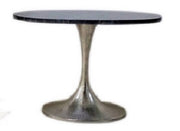 ""Hugo Oval Marble Table 25.5" x 15.5"