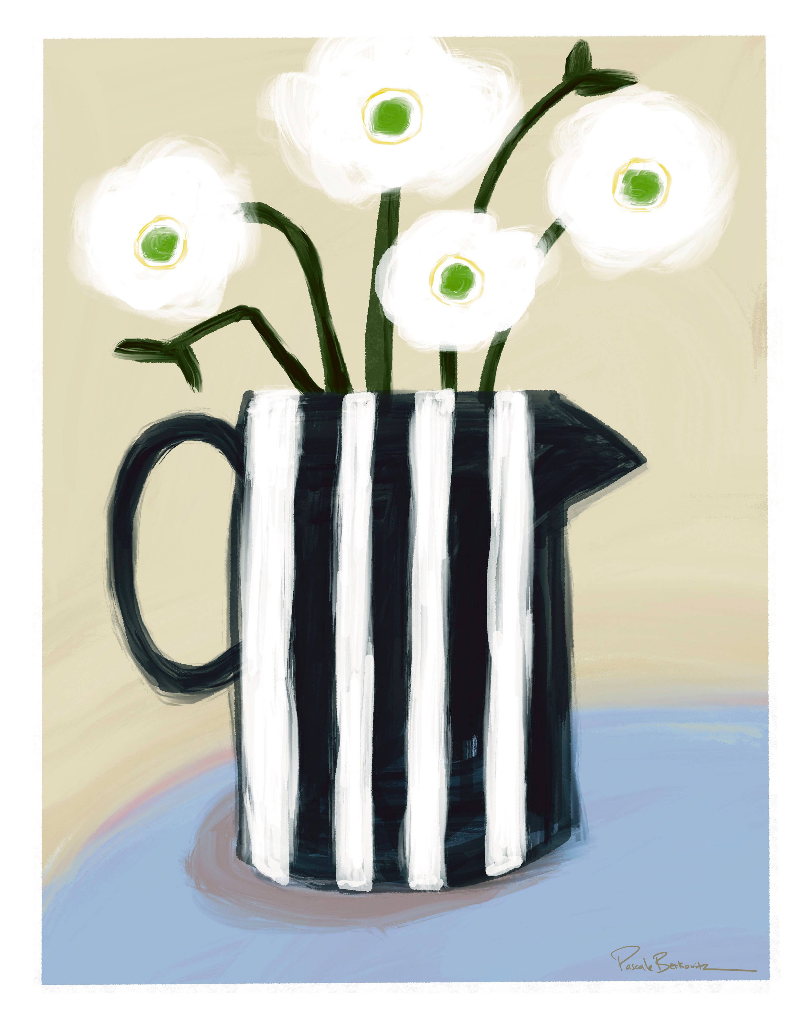 "Anemones" Giclée Fine Art Print: 11x14