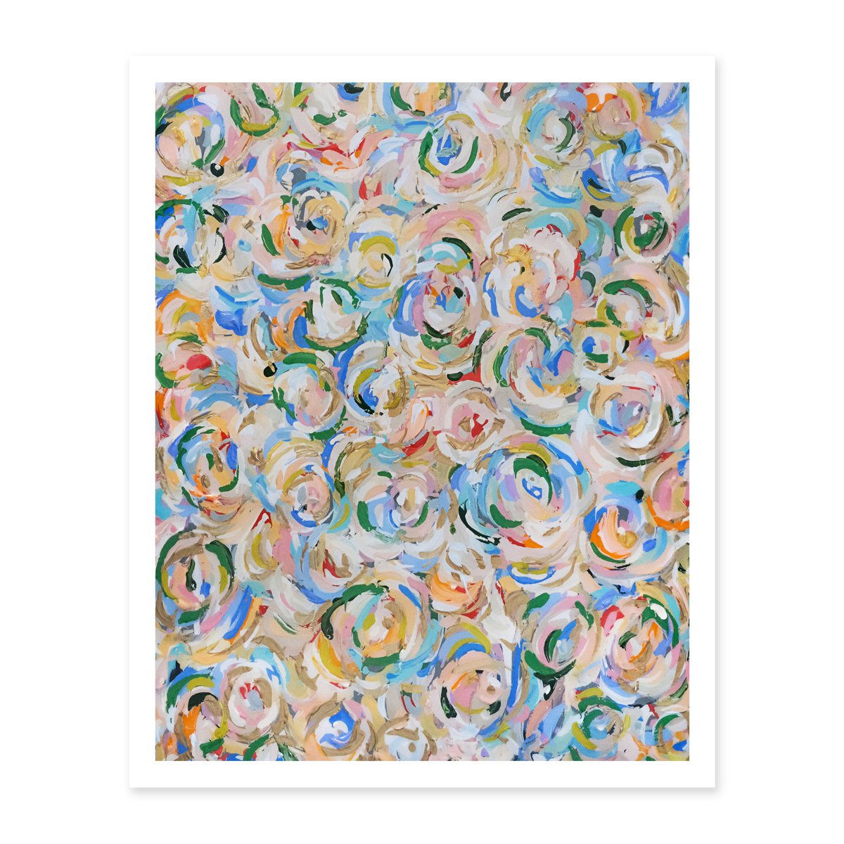 Lee Swirls Abstract Print: 8x10