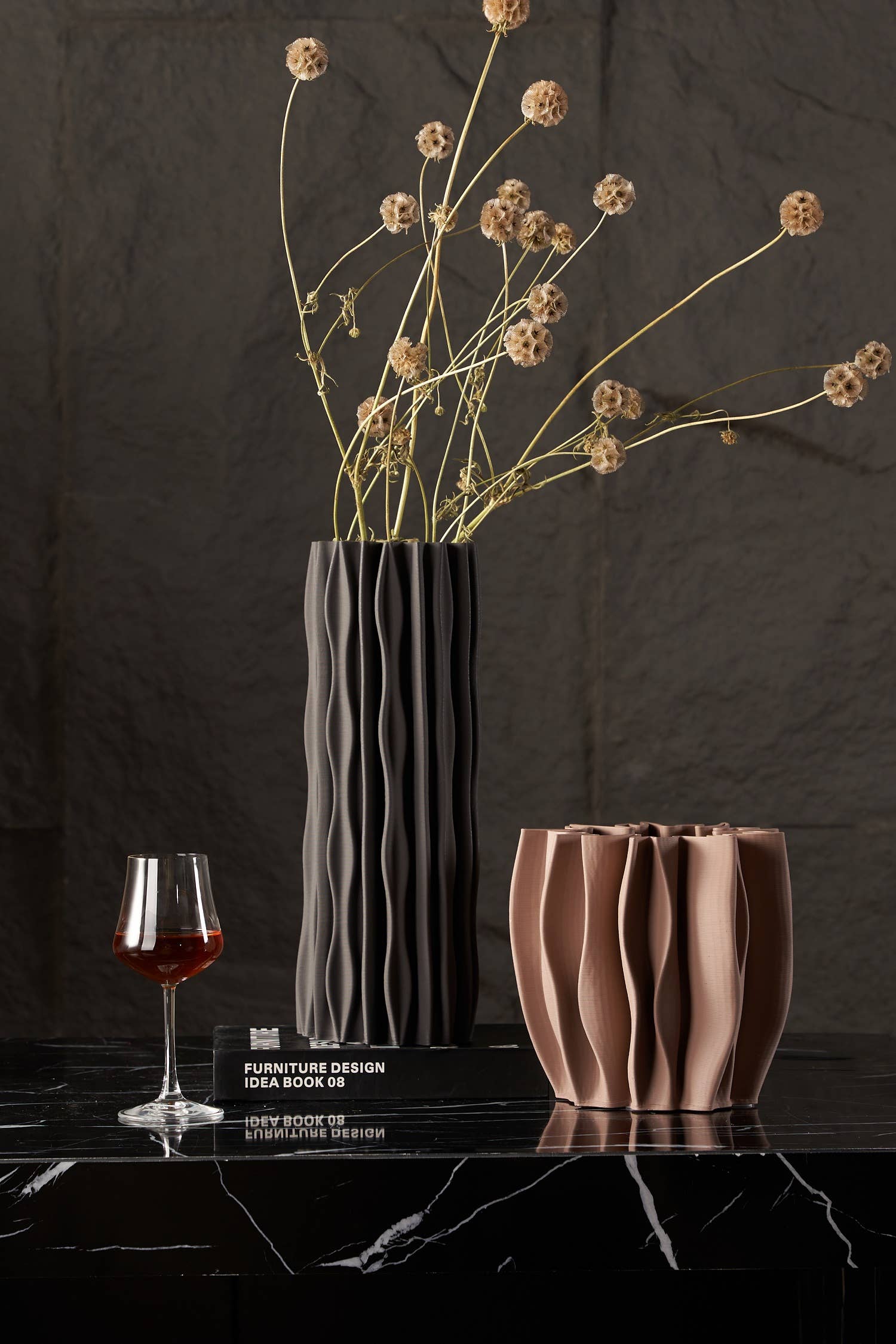 Delilah Ceramic Vase, 9"