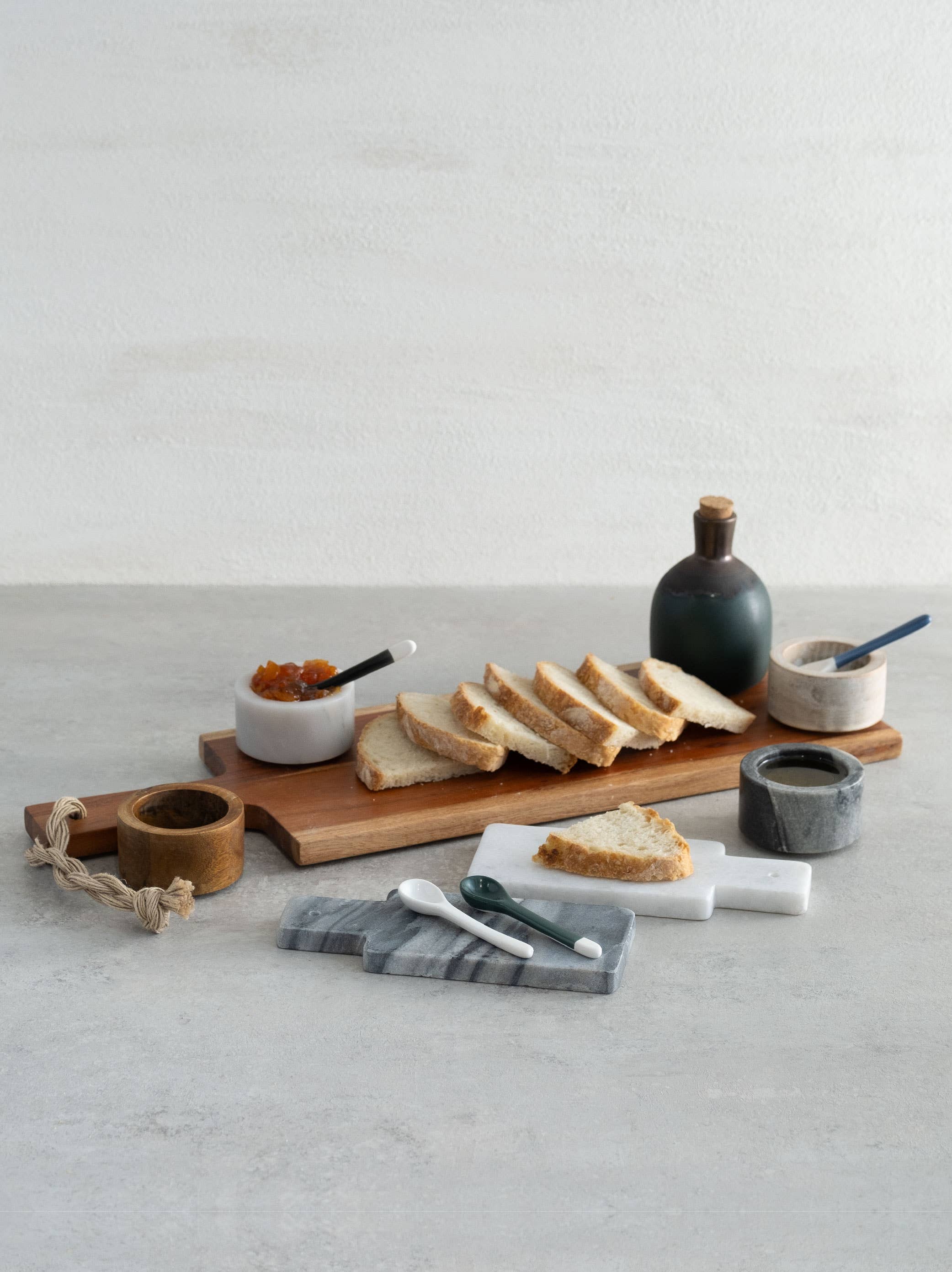 Marble & Wood Mini Board Set