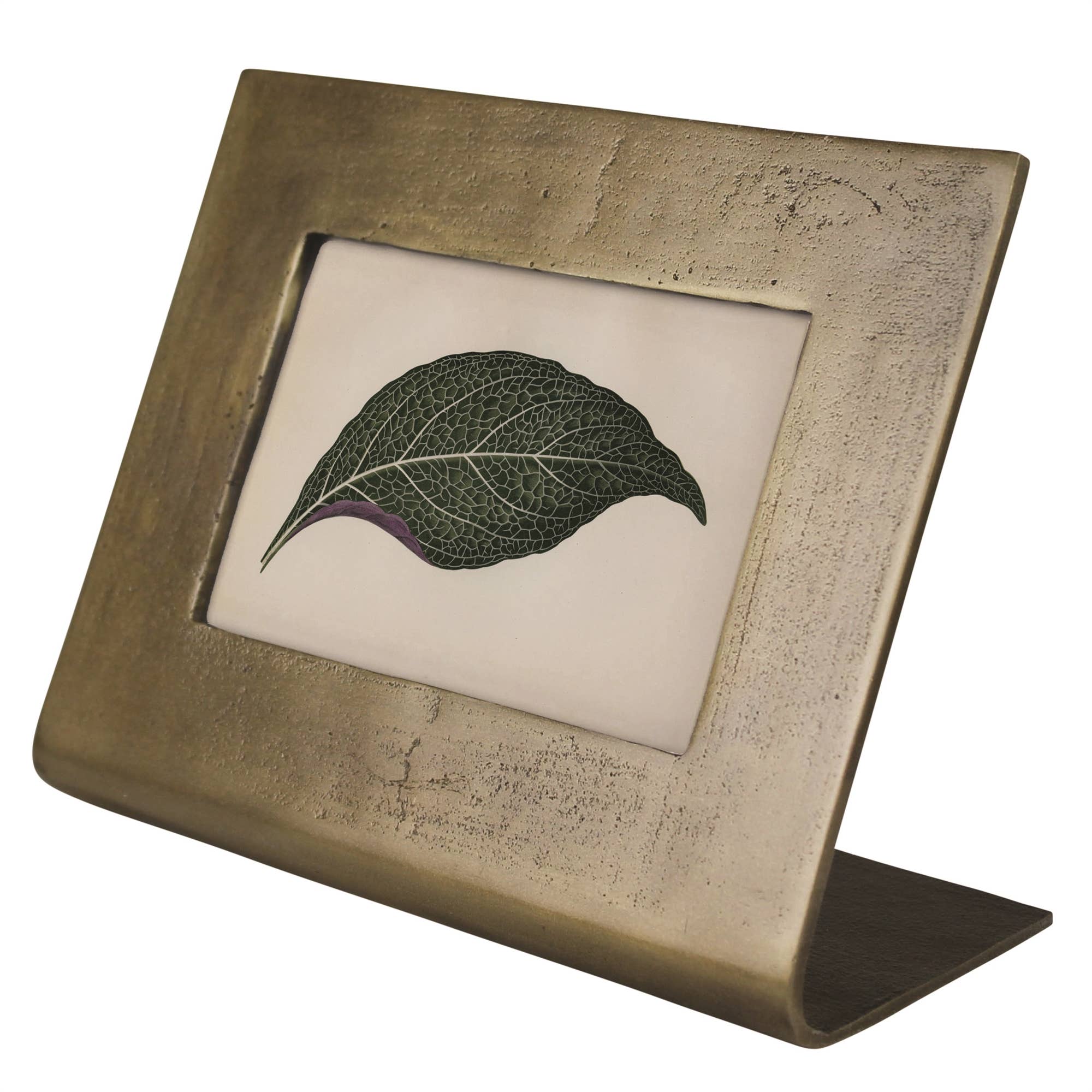 Ridley Picture Frame, Brass - Horizontal, 4x6