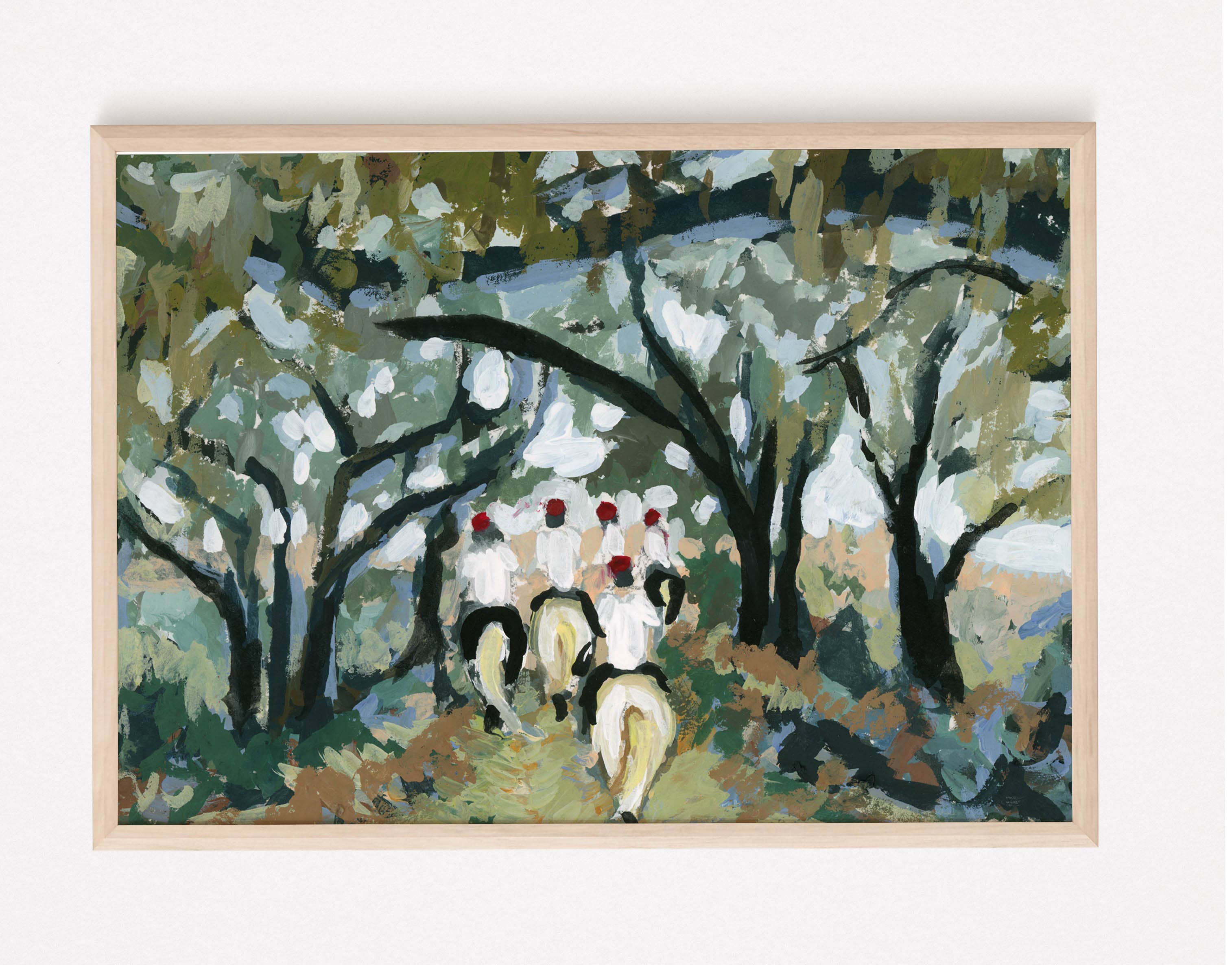 The Hunt (Horizontal Print): 8x10