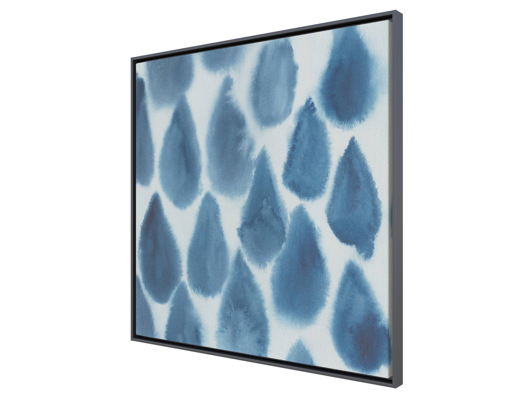 Indigo Bleed III: Gallery Wrap / 20x20"