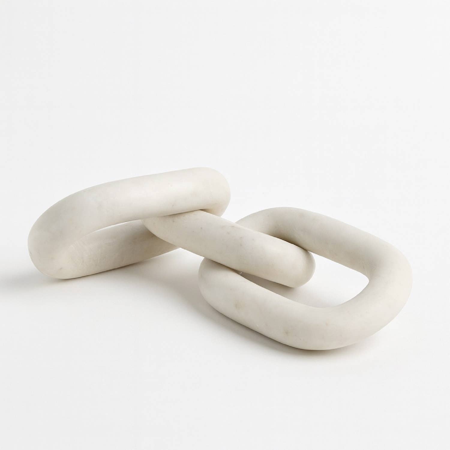 White Marble 3 Links Chain