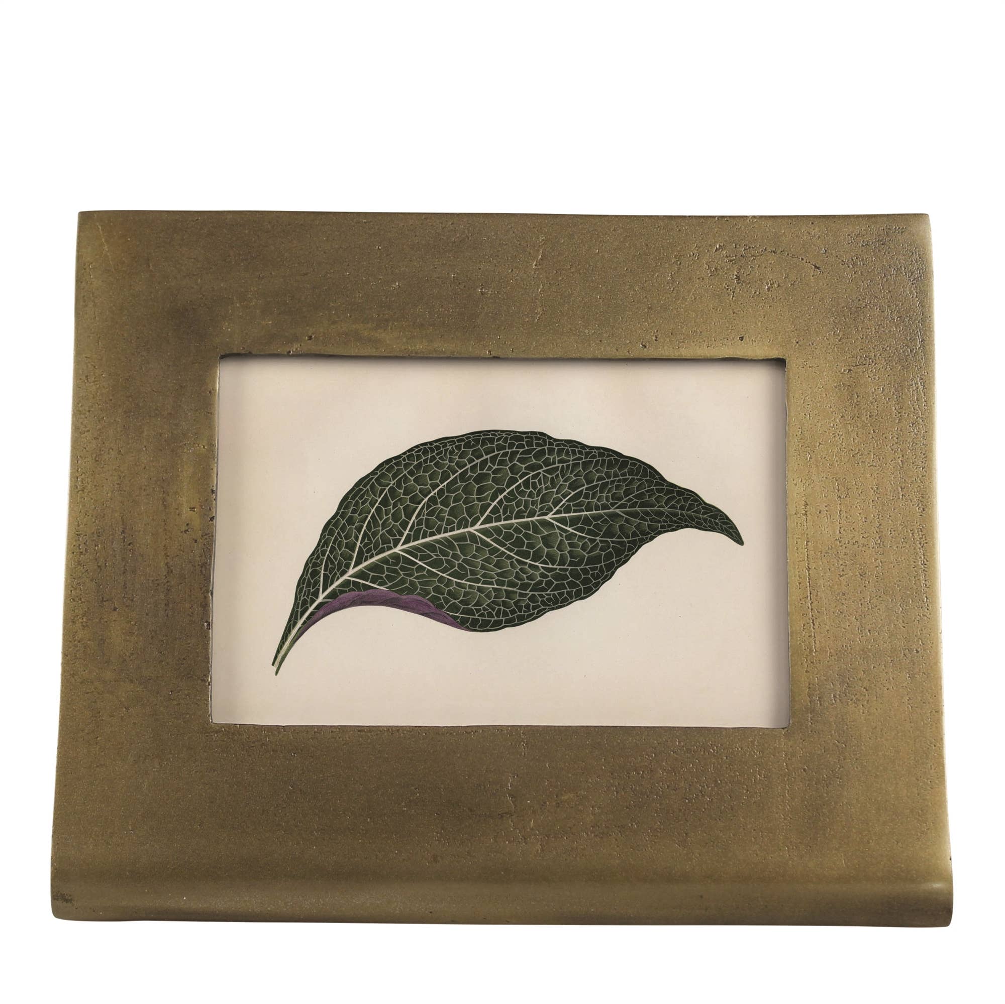 Ridley Picture Frame, Brass - Horizontal, 4x6