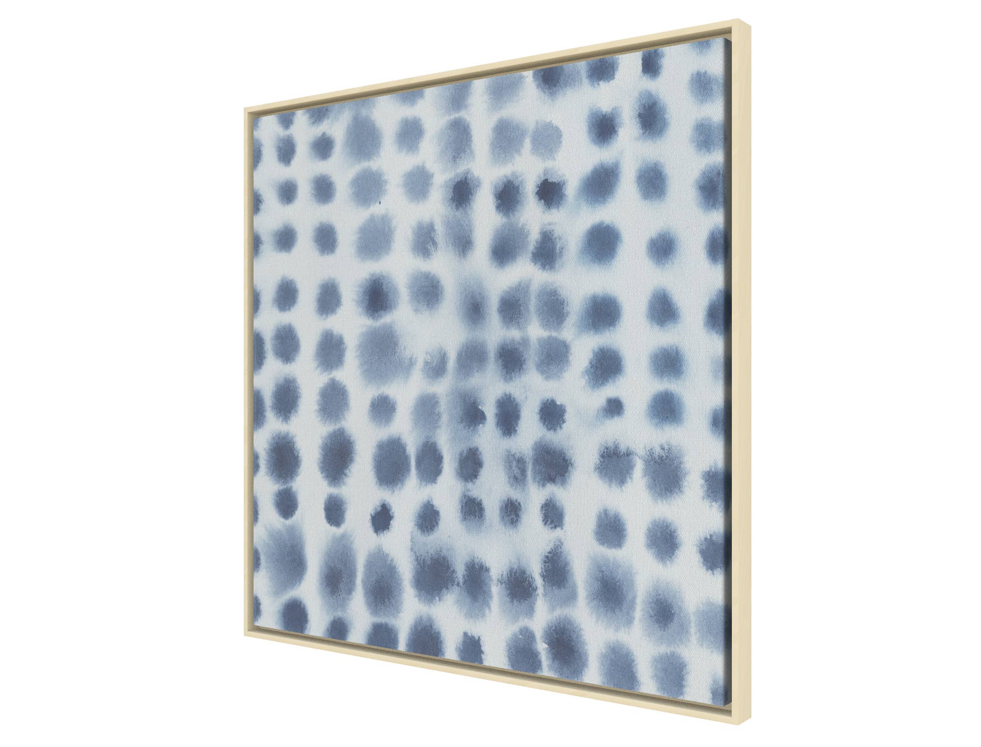 Indigo Bleed VI: Gallery Wrap / 16x16"